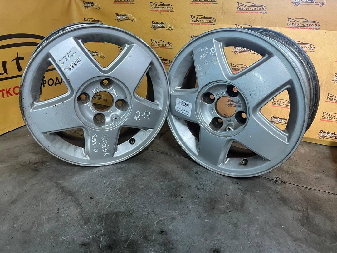 Диск литой R14, 4x100 Toyota Yaris 2004 PQF32K PQF32K Toyota Yaris