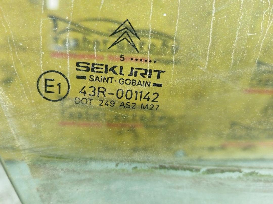 Стекло двери передней правой 846EJB Citroen Xsara Picasso - Фото 3