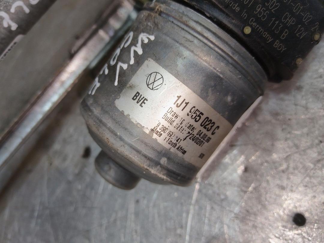 Моторчик передних стеклоочистителей (дворников) 4WOZG1 Volkswagen Golf - Фото 4