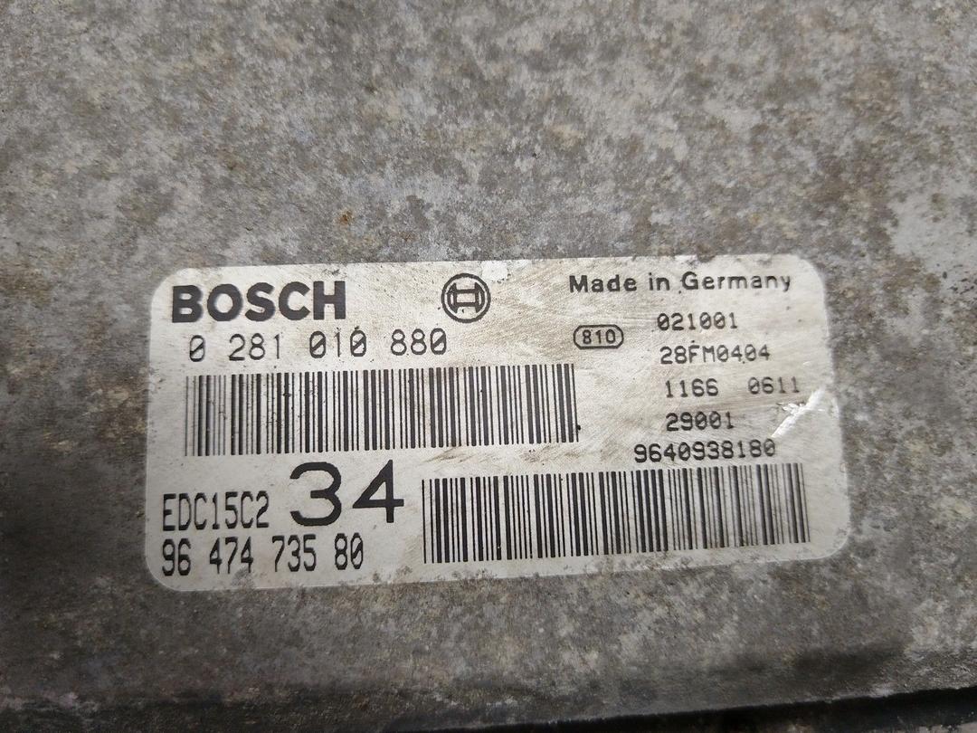 Блок управления двигателем JGD3ZP Peugeot 607 - Фото 4