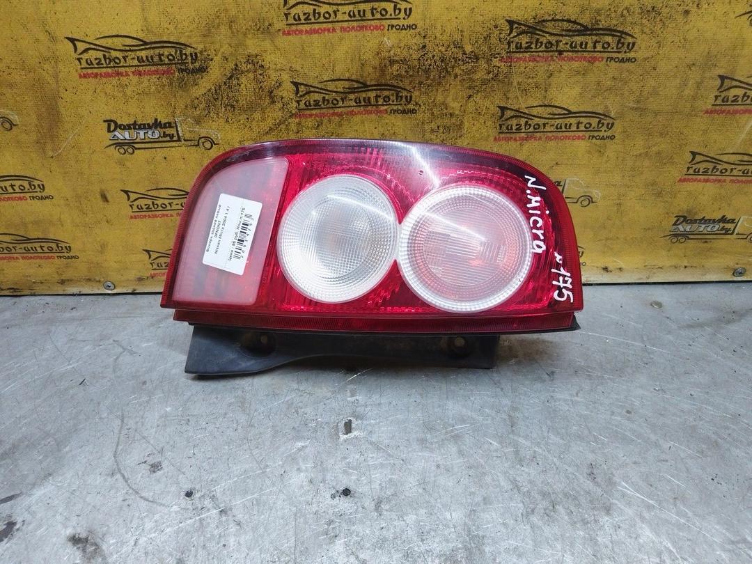 Фонарь задний левый 0FNONT Nissan Micra