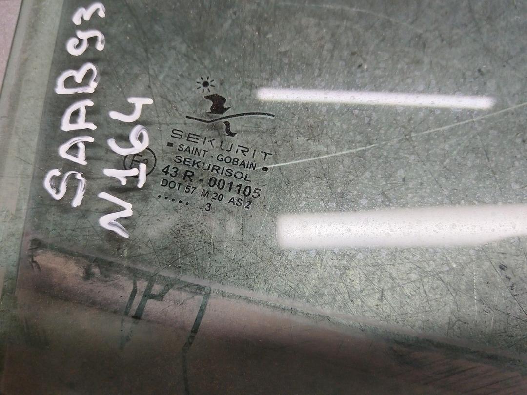 Стекло двери задней правой NO4KIF Saab 9-3 - Фото 2