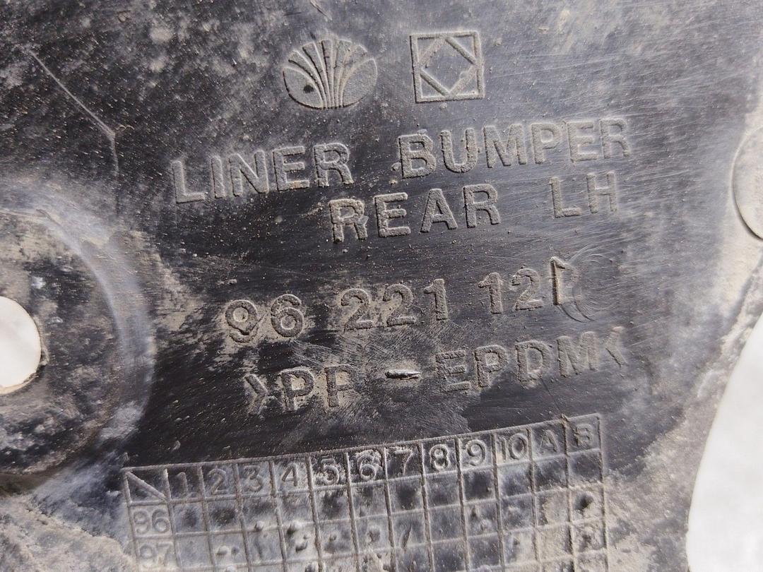 Защита арок задняя левая (подкрылок) D658LB Daewoo Leganza купить с доставкой