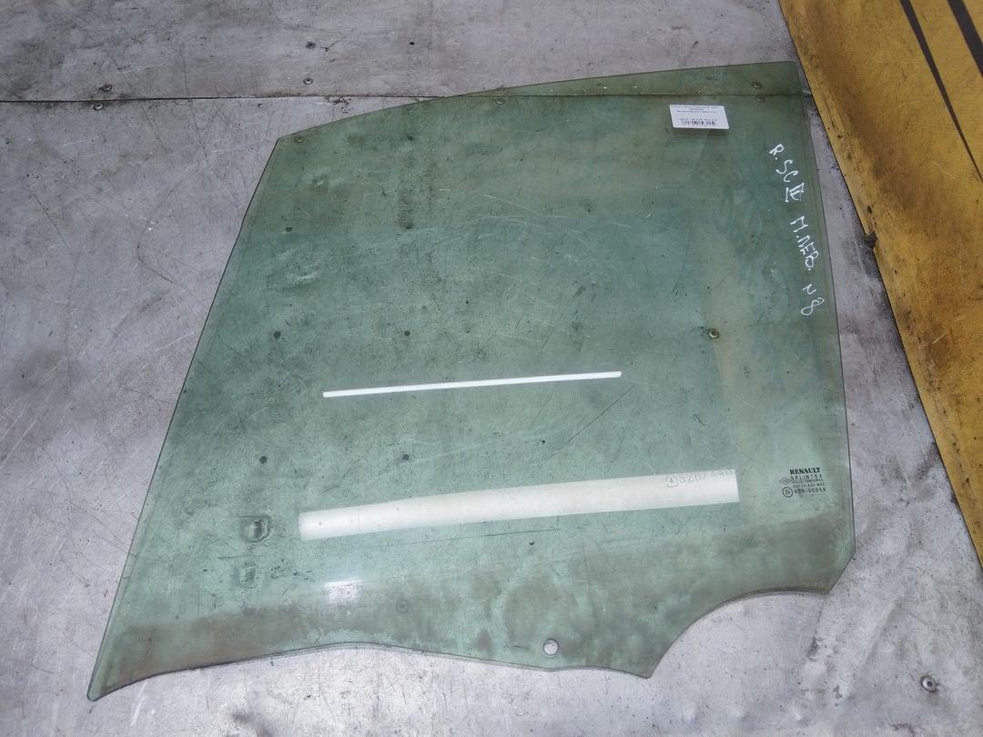 Стекло двери передней левой D6DE3G Renault Scenic