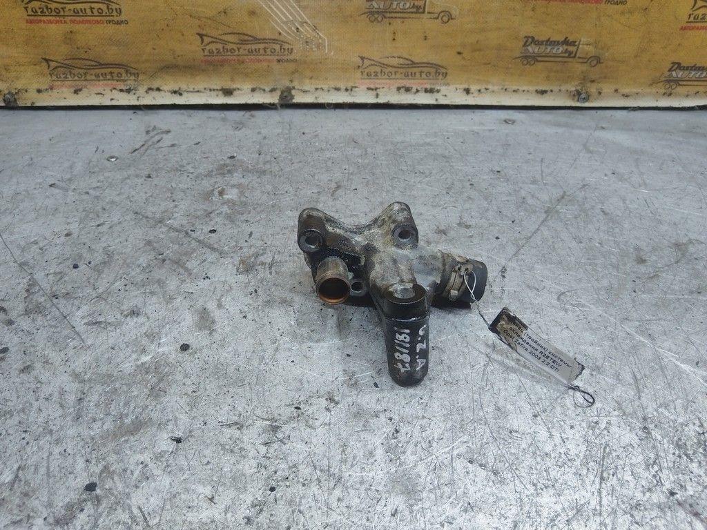 Фланец (тройник) системы охлаждения R2ETEW Opel Zafira - Фото 2