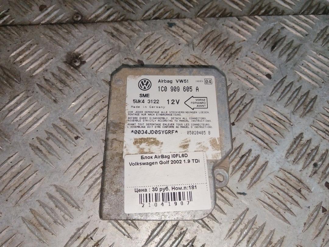 Блок AirBag I0FL6D Volkswagen Golf - Фото 1