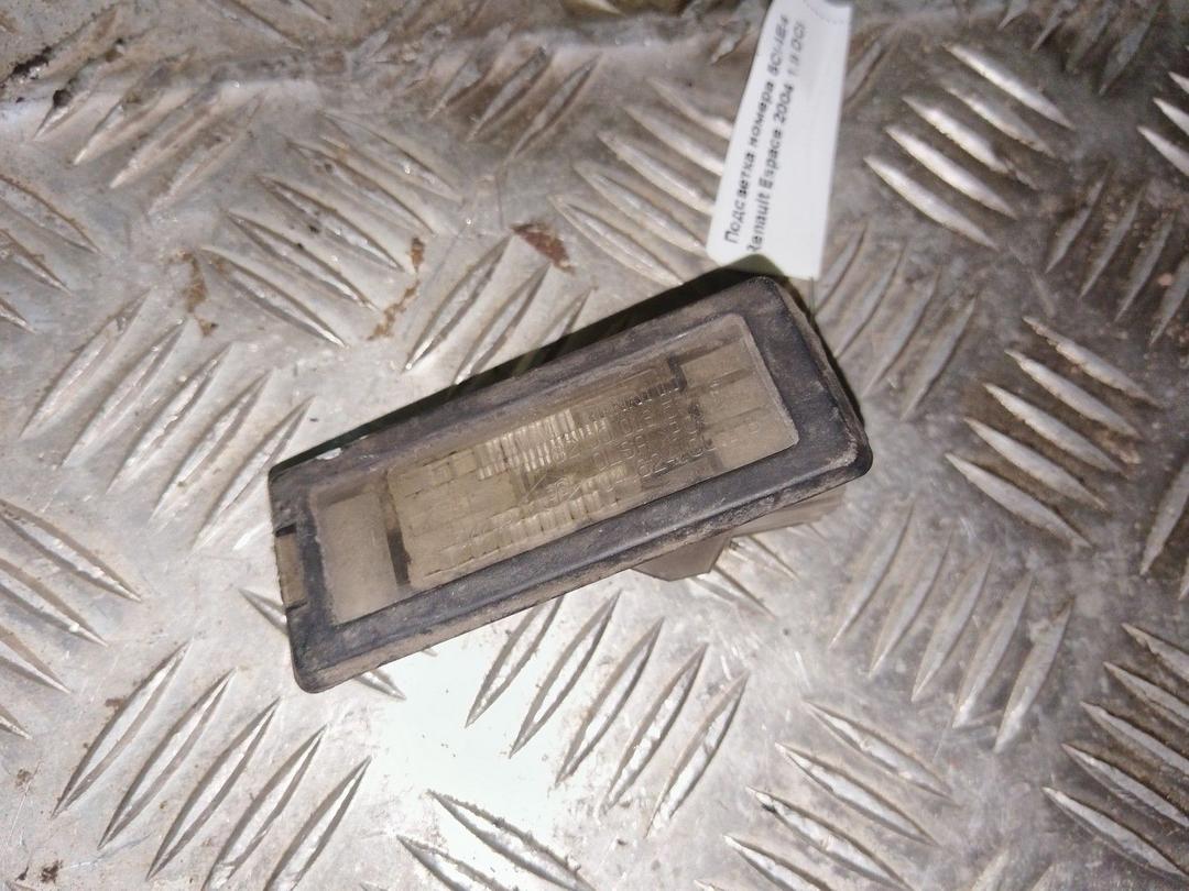 Подсветка номера 5OI4E4 Renault Espace