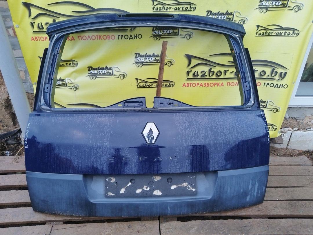 Крышка багажника (дверь 3-5) Q4LWUU Renault Espace