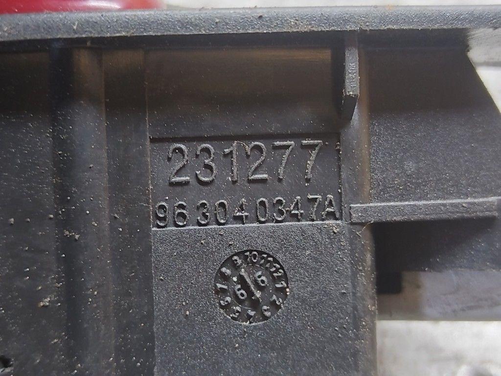 Кнопка аварийной сигнализации 25JWW5 Peugeot 406 - Фото 5