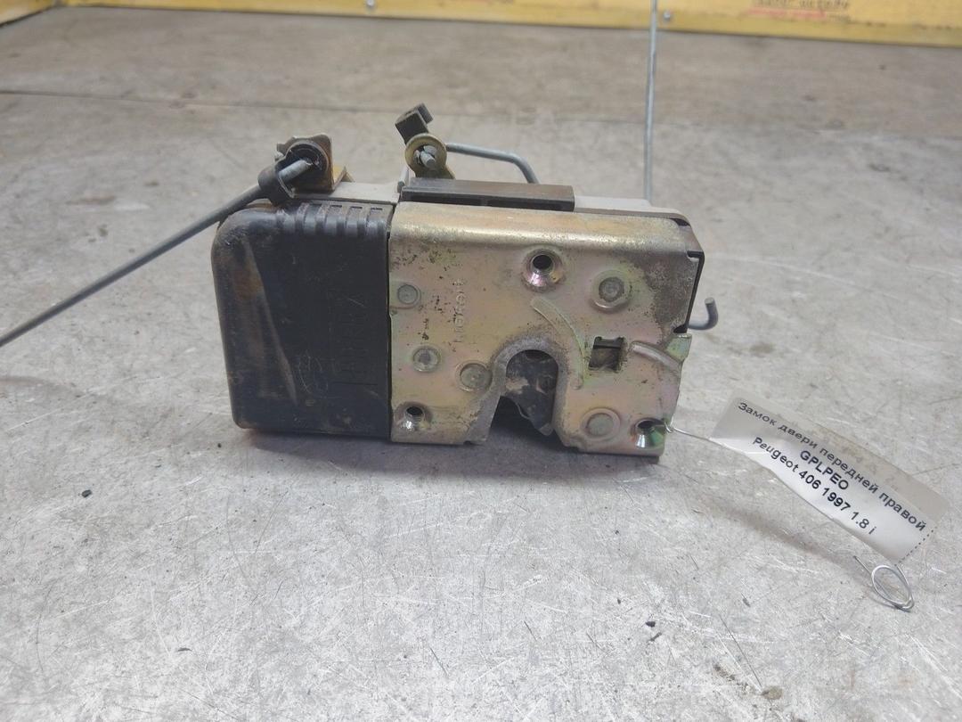 Замок двери передней правой GPLPEO Peugeot 406 - Фото 1