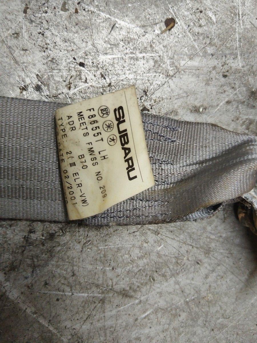 Ремень безопасности задний левый 1LZB8L Subaru Forester купить в магазине запчастей бу