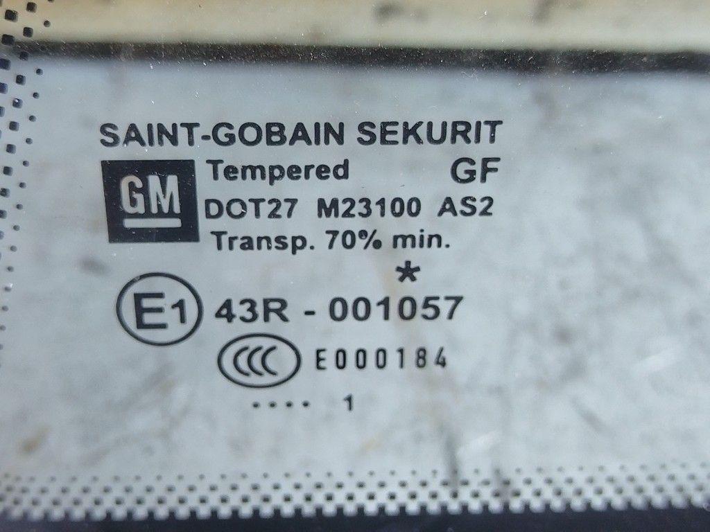 Стекло кузовное боковое левое EQQ0H3 Opel Corsa - Фото 3