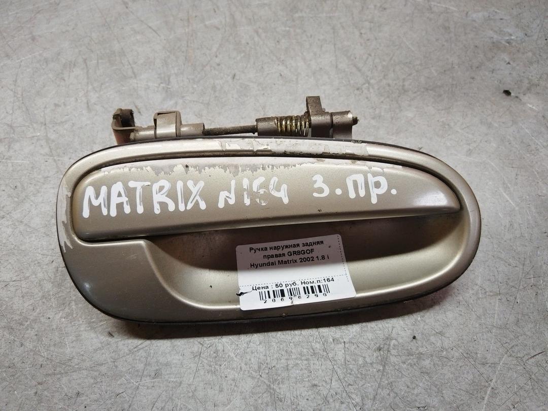 Ручка наружная задняя правая GR8GOF Hyundai Matrix