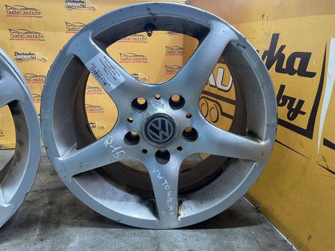 Диск литой R15, 5x112 Volkswagen Touran 2006 6503J4 6503J4 Volkswagen Touran купить на авторазборке