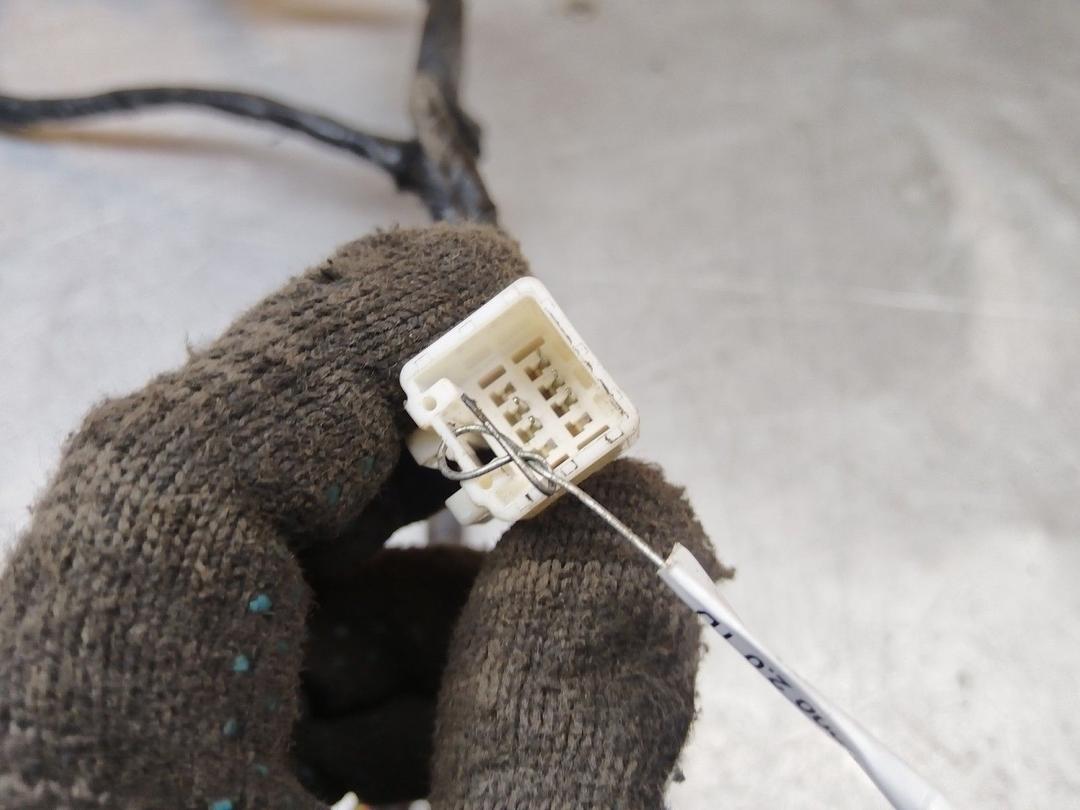 Проводка двери передней левой T4VTOF Mazda Premacy - Фото 4