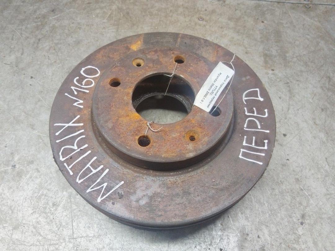 Диск тормозной передний Y77LMJ Hyundai Matrix купить