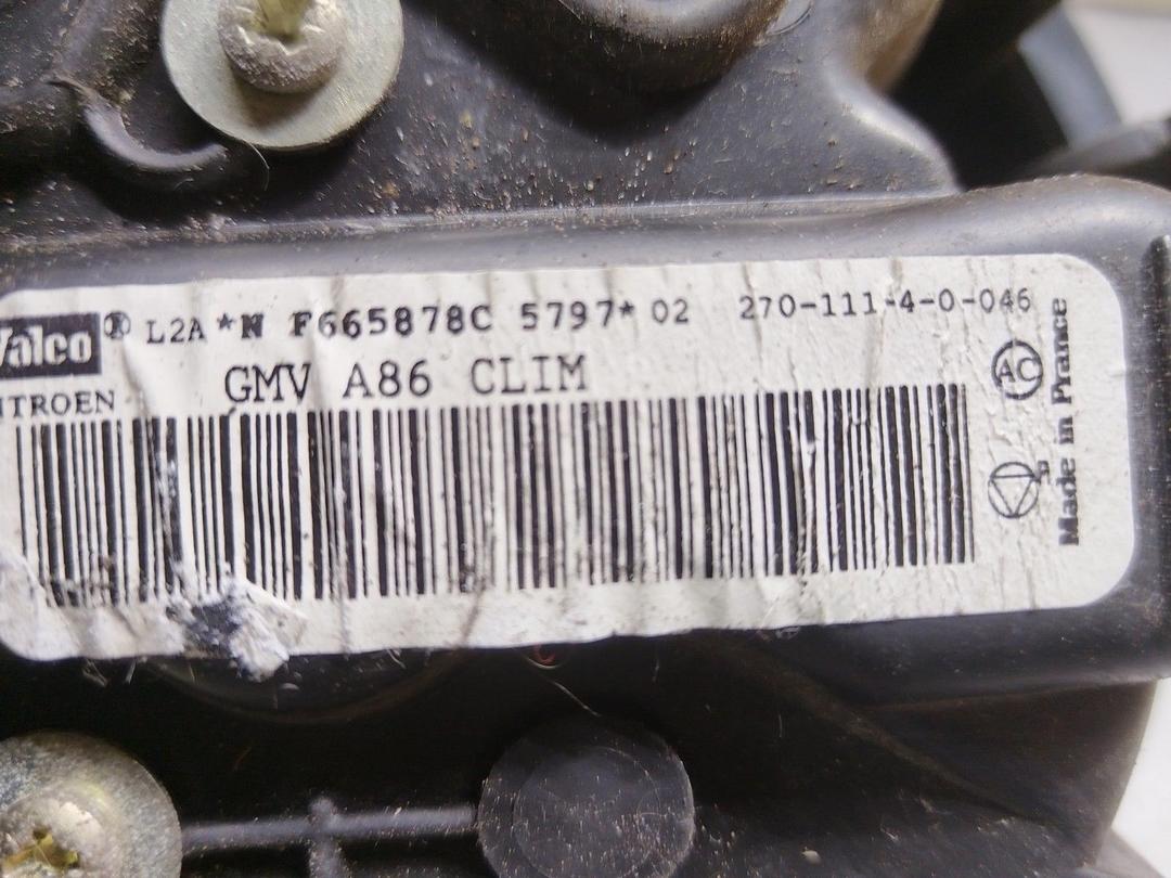 Моторчик печки TDJKU0 Citroen C3 купить в магазине запчастей бу