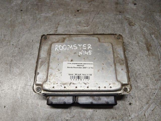 Блок управления двигателем M03YC4 Skoda Roomster купить
