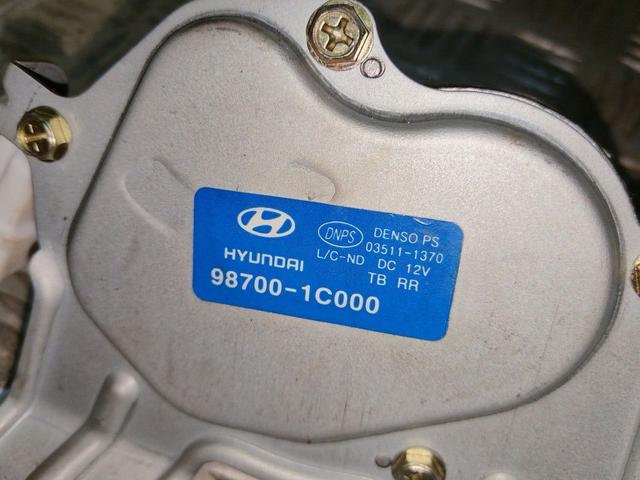 Моторчик заднего стеклоочистителя (дворника) U7D2EW Hyundai Getz - Фото 3