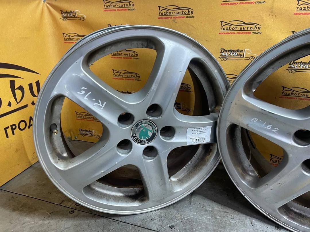 Диск литой R15, 5x100 Skoda Octavia 2000 NEMSKR NEMSKR Skoda Octavia купить бу для вашего авто.