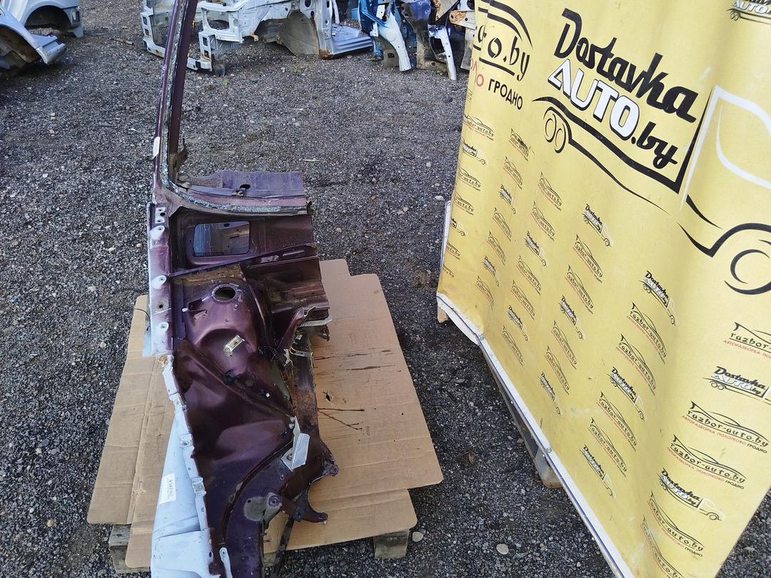 Стойка кузовная передняя правая 41A496 Audi 80 - Фото 4