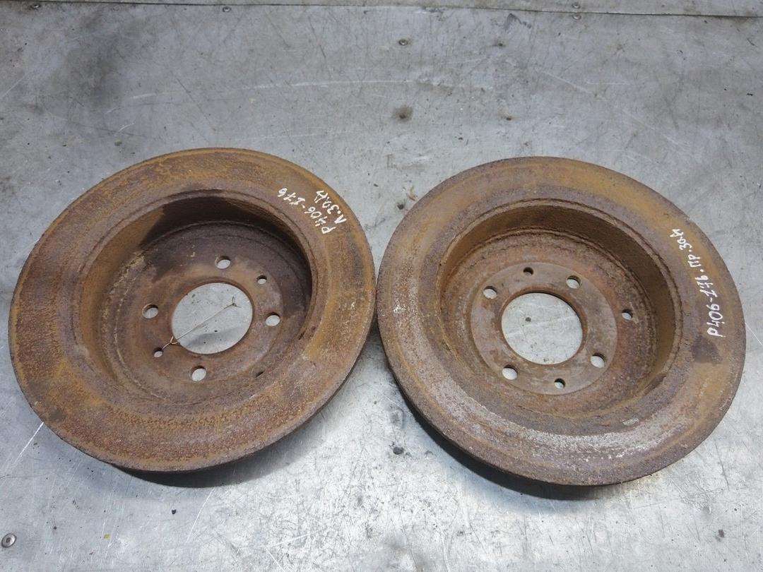 Диск тормозной задний OH3QYL Peugeot 406 - Фото 2