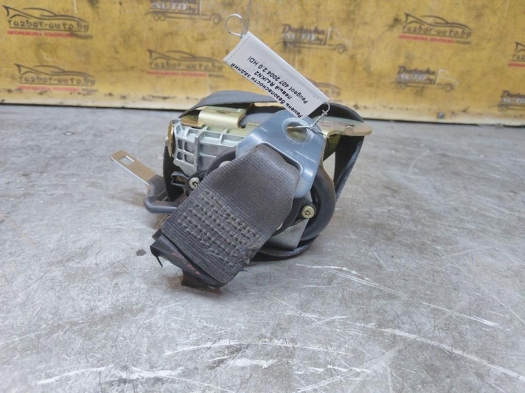 Ремень безопасности задний левый R4JKN2 Peugeot 407 - Фото 4