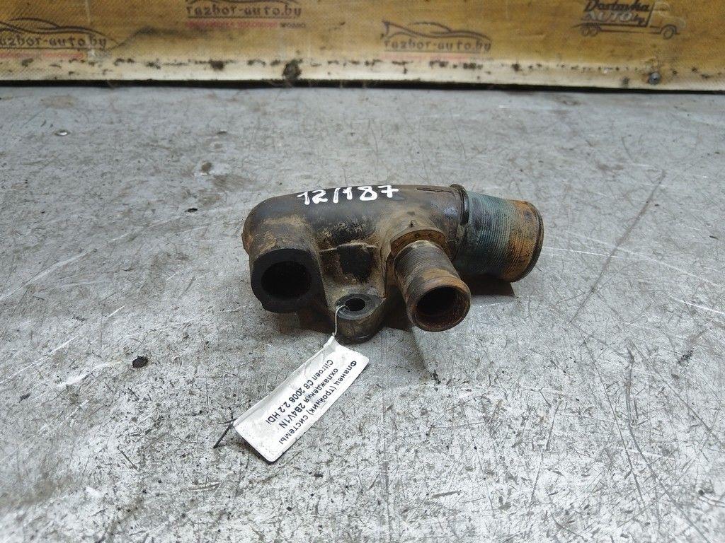 Фланец (тройник) системы охлаждения 2B4V1N Citroen C8 - Фото 2