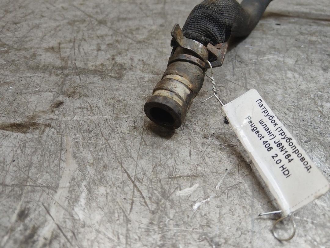 Патрубок (трубопровод, шланг) J6N164 Peugeot 406 - Фото 2