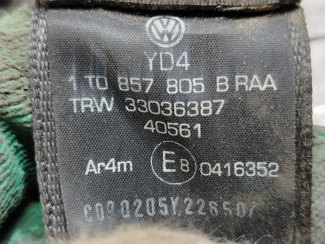 Ремень безопасности задний левый OXG8RJ Volkswagen Touran - Фото 4
