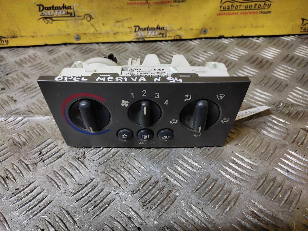 Блок управления печки/климат-контроля 2A3060 Opel Meriva