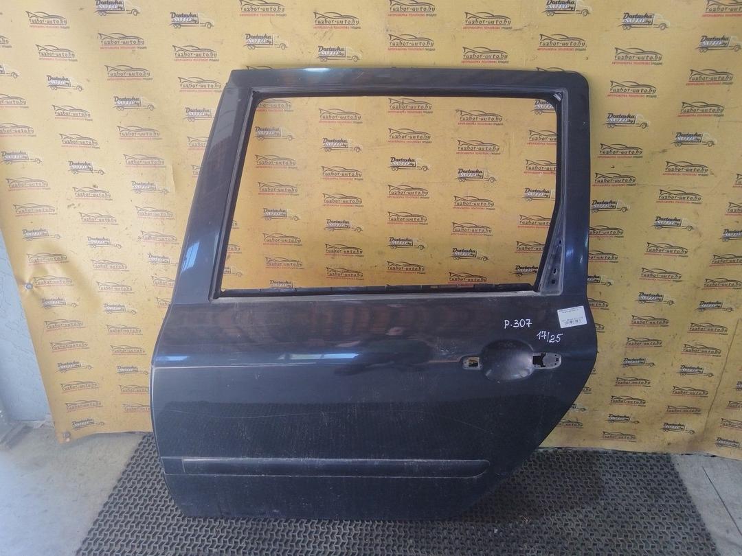 Дверь задняя левая HGKKN0 Peugeot 307 купить в магазине запчастей бу