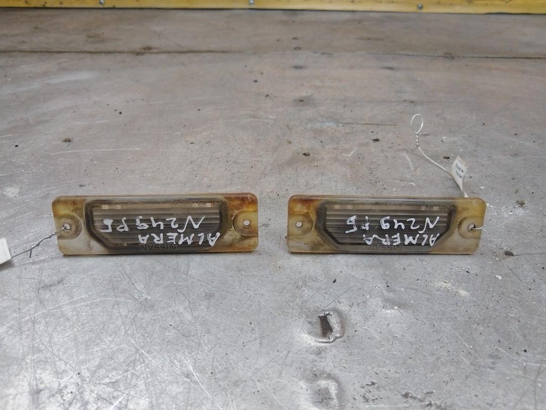 Подсветка номера 2HLXTY Nissan Almera - Фото 1