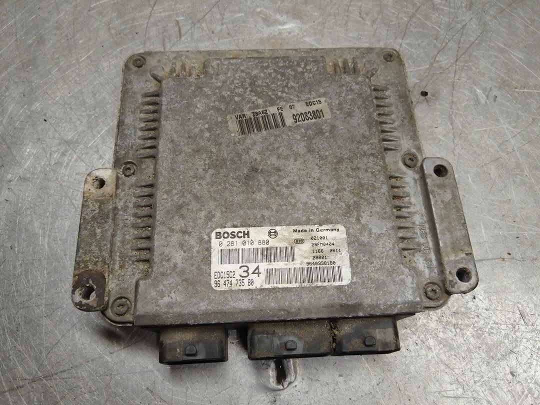 Блок управления двигателем JGD3ZP Peugeot 607 купить