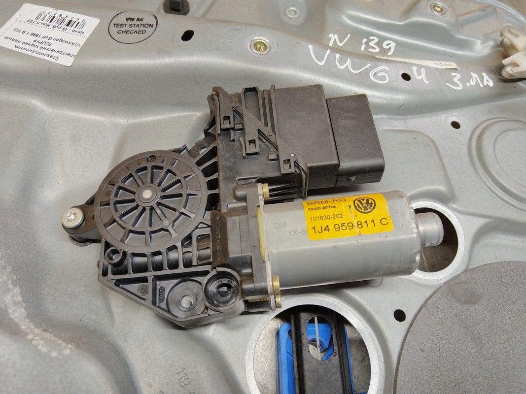 Стеклоподъемник электрический задний левый 7UUPYF Volkswagen Golf - Фото 2