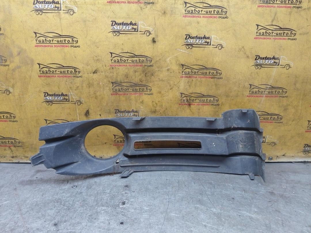 Заглушка (решетка) в бампер передний EJ08DR Volkswagen Caddy - Фото 3