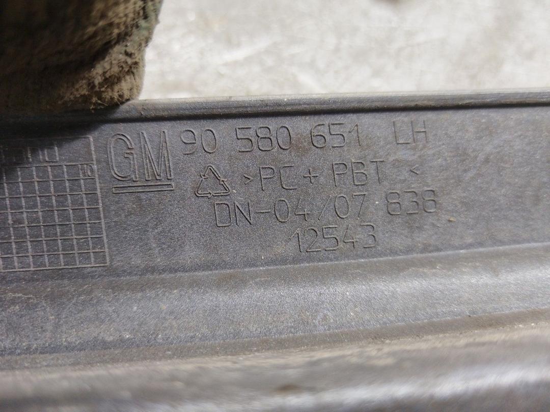 Ус под фару левый TE2X0V Opel Zafira купить с доставкой