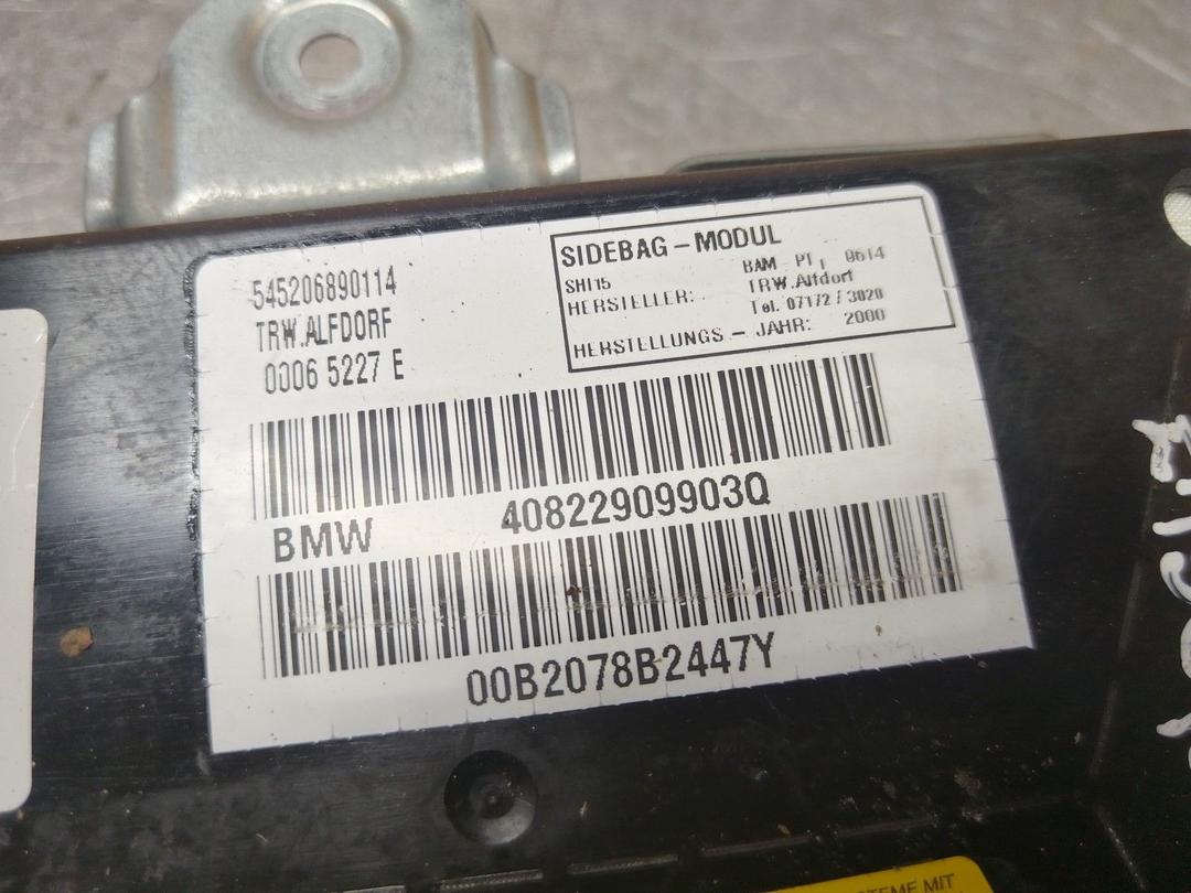 Подушка безопасности боковая (в дверь) TNRC60 BMW 5 E39 купить с доставкой