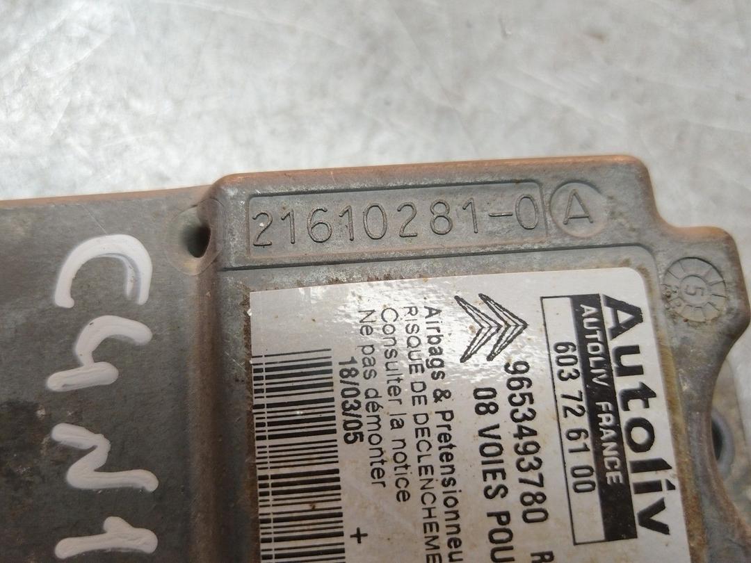 Блок AirBag 091ZKU Citroen C4 - Фото 5