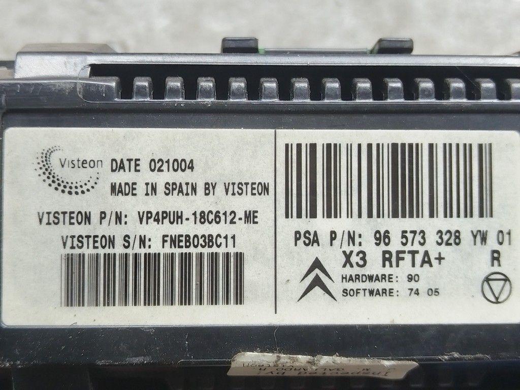 Блок управления печки/климат-контроля G89G8D Citroen C5 - Фото 5