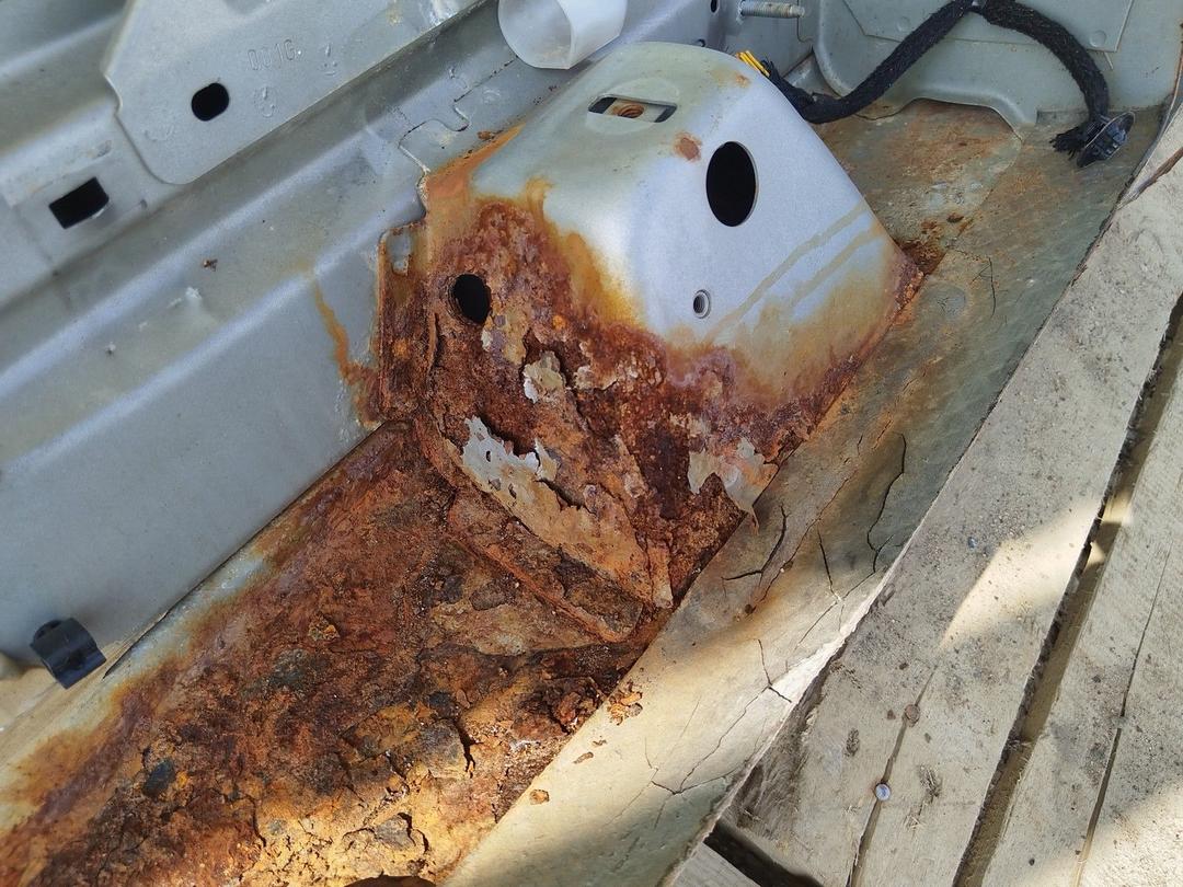 Стойка кузовная центральная левая E32M68 Peugeot 406 - Фото 6