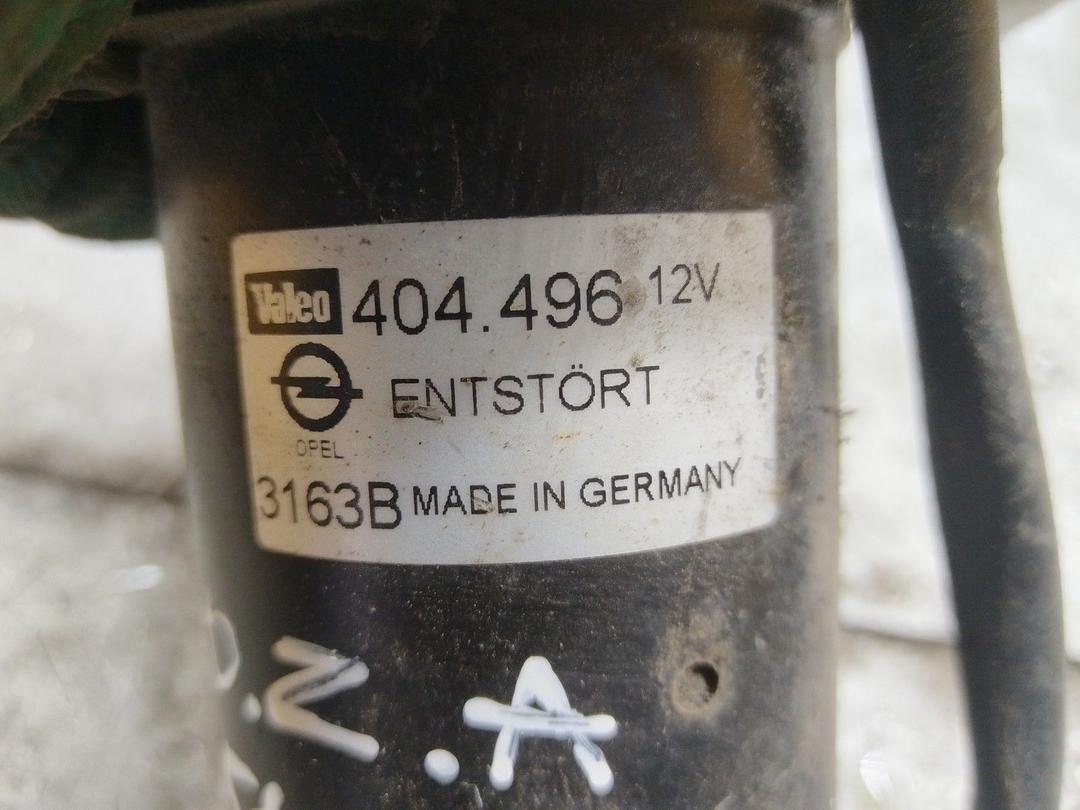 Моторчик передних стеклоочистителей (дворников) W2SCES Opel Zafira купить с доставкой