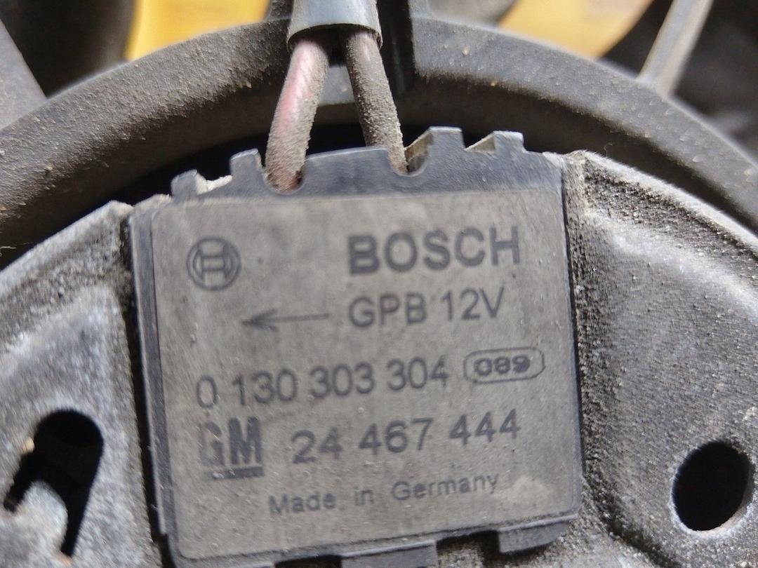 Вентилятор радиатора 0U3WVN Opel Zafira купить