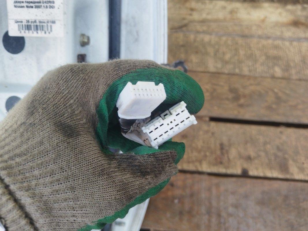 Проводка двери передней левой YNBAQC Nissan Note - Фото 3
