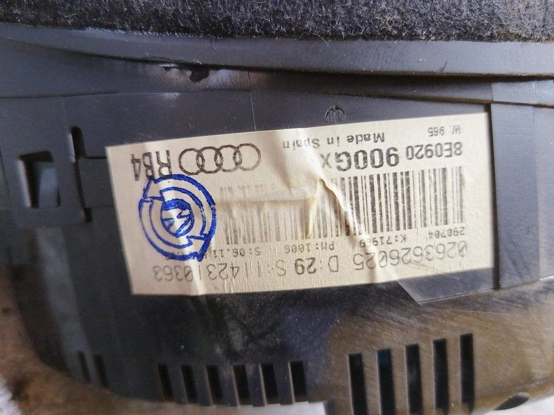 Щиток приборов (приборная панель) 5PG8F3 Audi A4 купить с доставкой