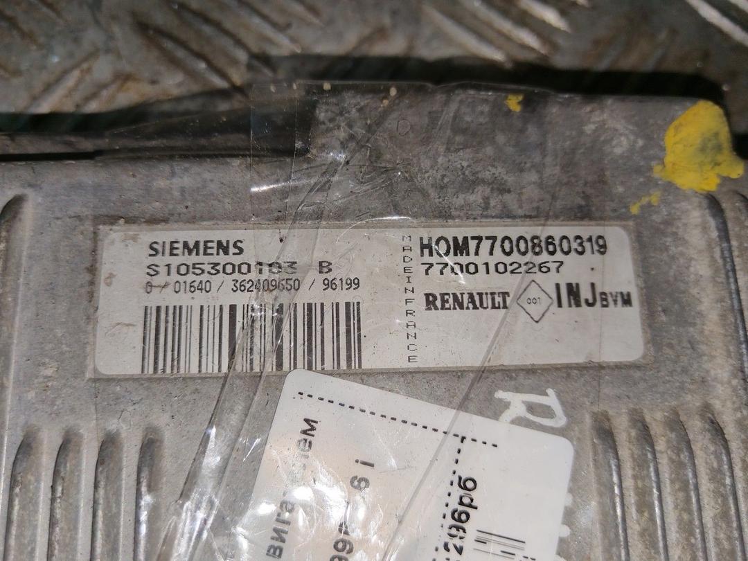 Блок управления двигателем T49THA Renault Megane купить в магазине запчастей бу