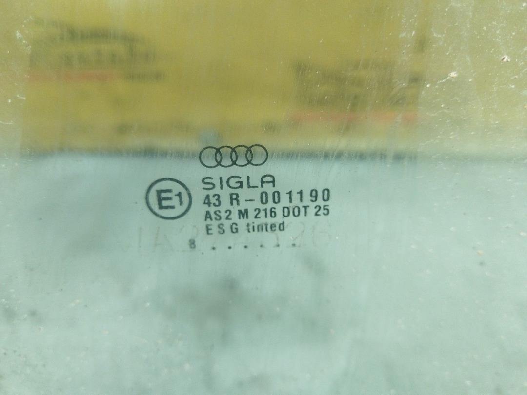Стекло двери задней левой 9S9R70 Audi A4 купить на авторазборке