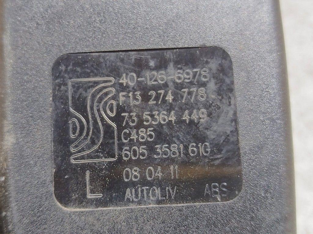 Замок ремня безопасности 39W6AE Opel Corsa - Фото 4