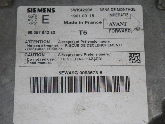 Блок AirBag EDYRNN Peugeot 307 - Фото 4