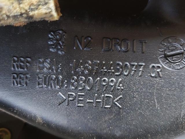 Обшивка стойки центральной правой U0GUA7 Citroen C8 - Фото 5